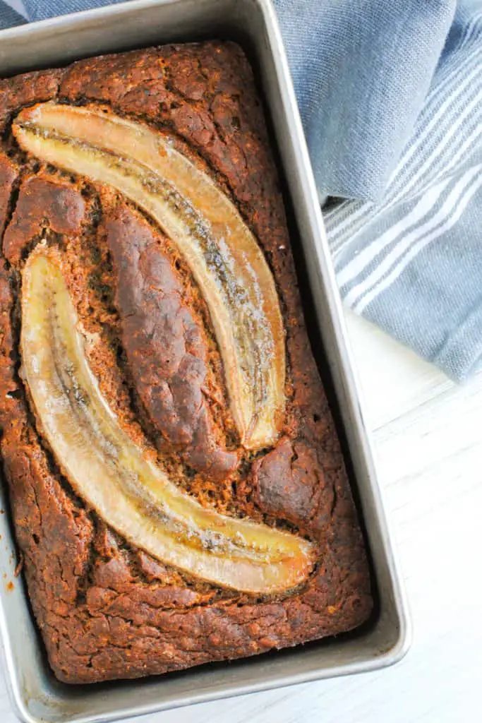 healthy whole wheat banana bread