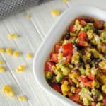 avocado, corn, black bean, and tomato salad recipe