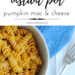 bowls of pumpkin mac and cheese