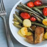 sheet pan gnocchi with vegetables and sausage